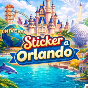 Sticker - Pablito Viajero te lleva a Orlando #1